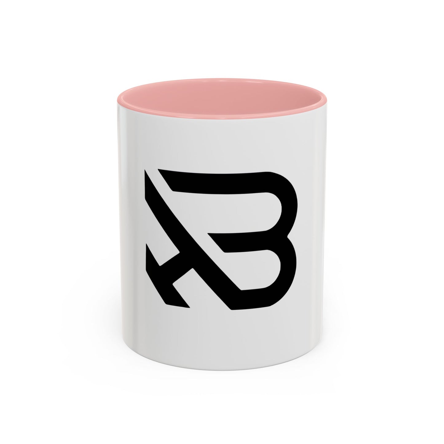 Modern Minimalist Accent Coffee Mug - Stylish Black & White Design, Perfect for Home & Office