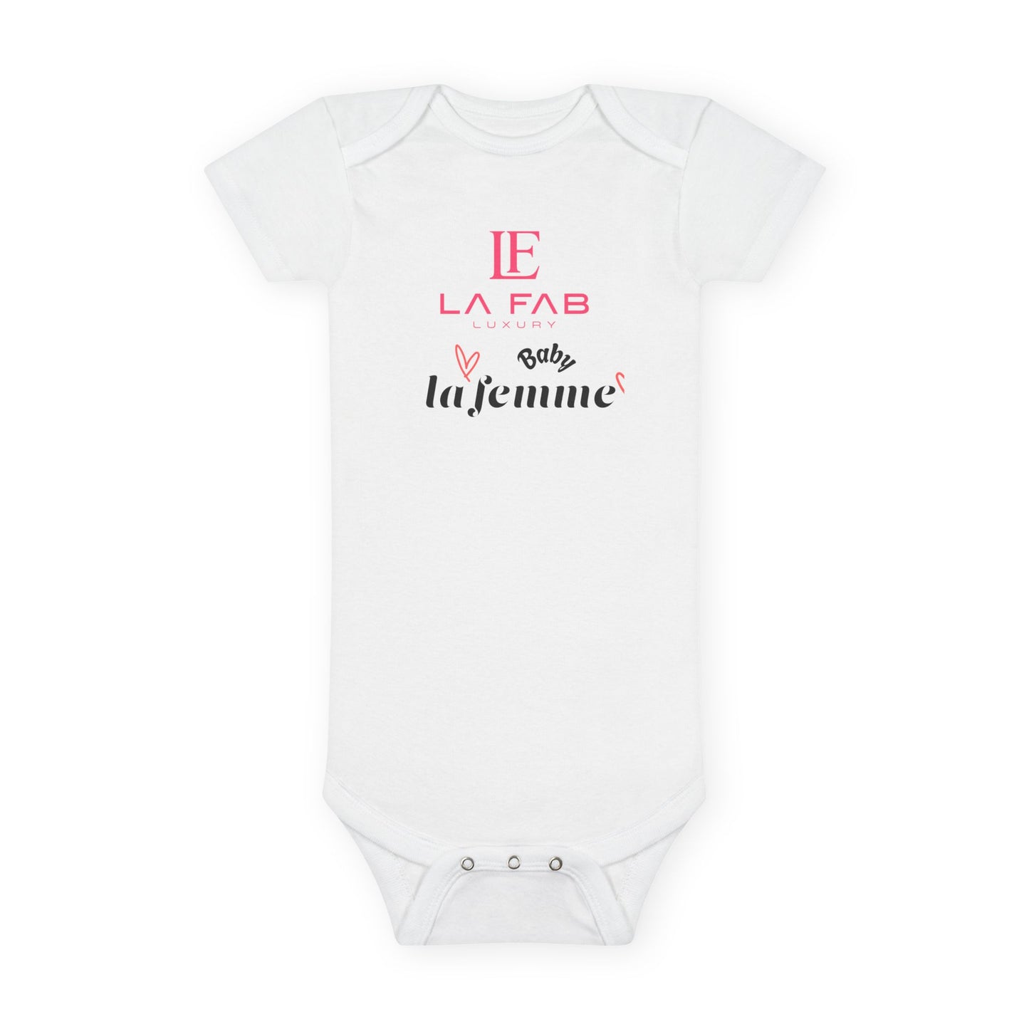 “Pretty Girl Femme” Baby Onesie - La Fab Luxury Collection