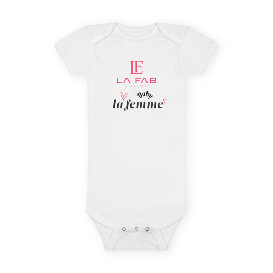 “Pretty Girl Femme” Baby Onesie - La Fab Luxury Collection