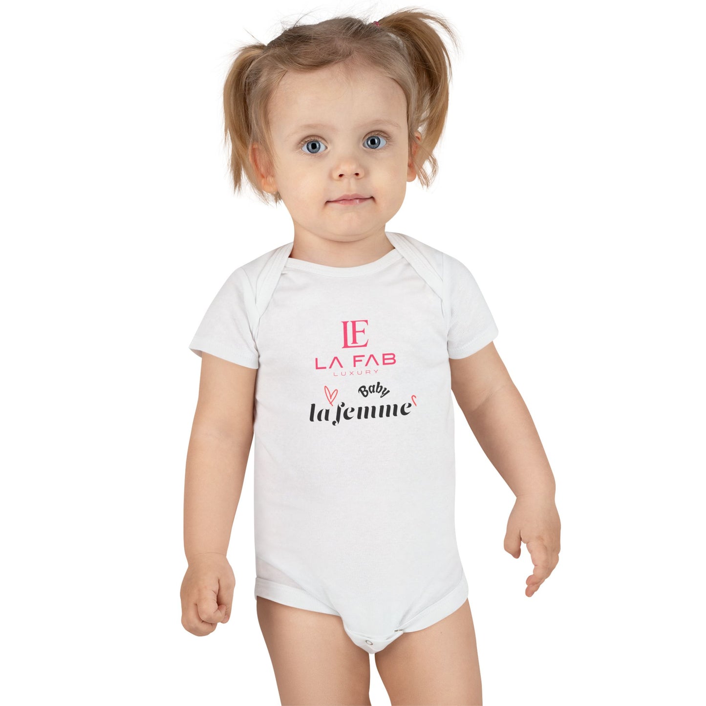 “Pretty Girl Femme” Baby Onesie - La Fab Luxury Collection
