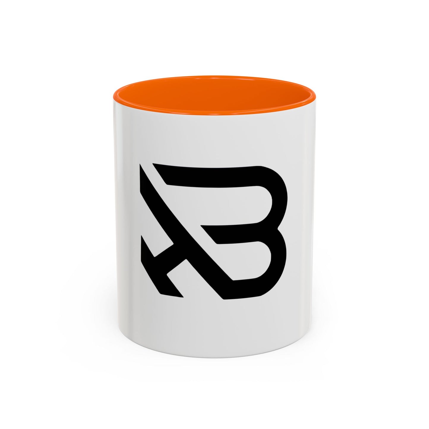 Modern Minimalist Accent Coffee Mug - Stylish Black & White Design, Perfect for Home & Office