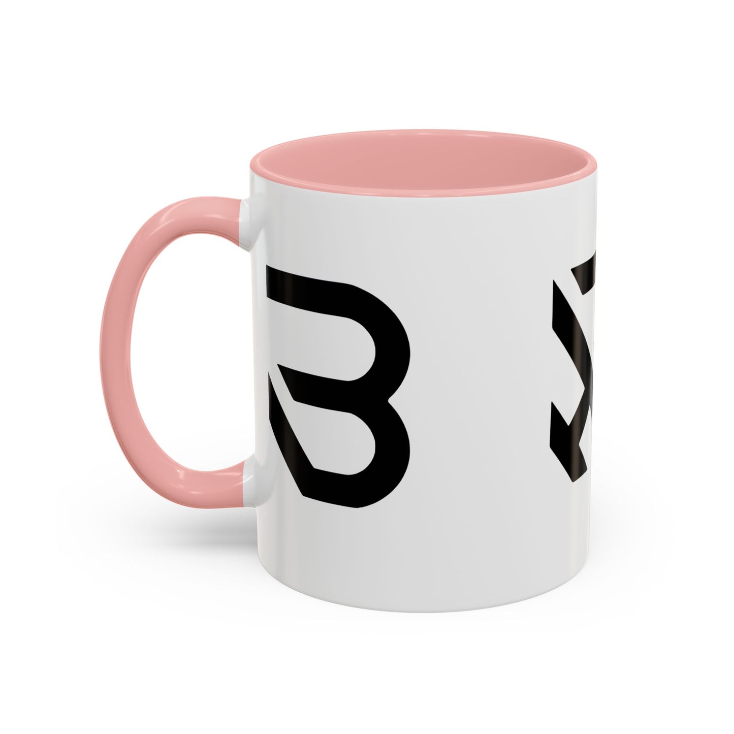 Modern Minimalist Accent Coffee Mug - Stylish Black & White Design, Perfect for Home & Office