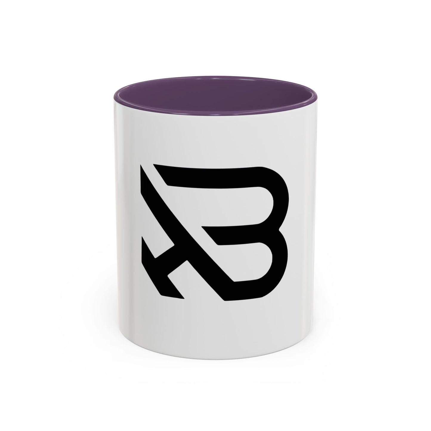 Modern Minimalist Accent Coffee Mug - Stylish Black & White Design, Perfect for Home & Office