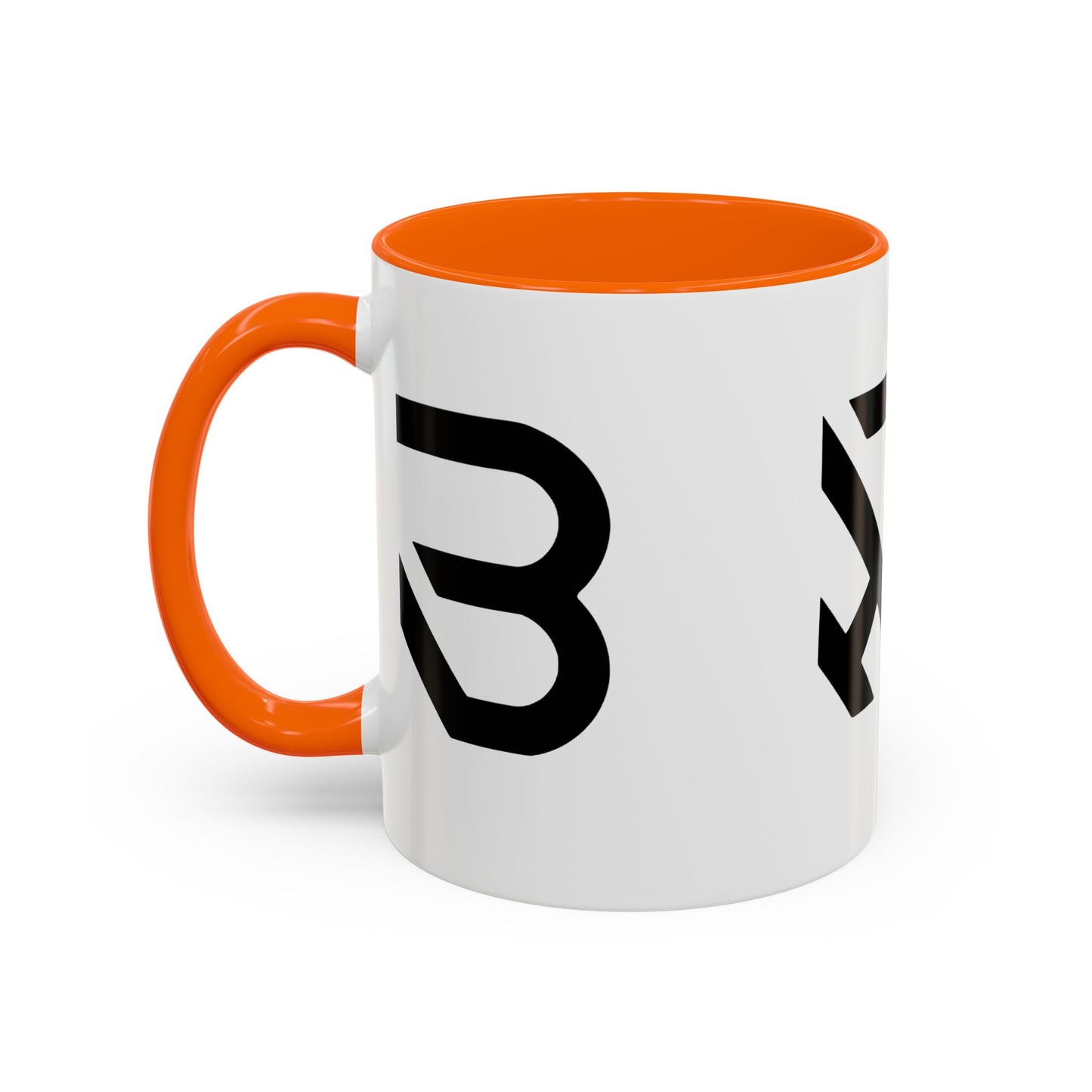 Modern Minimalist Accent Coffee Mug - Stylish Black & White Design, Perfect for Home & Office