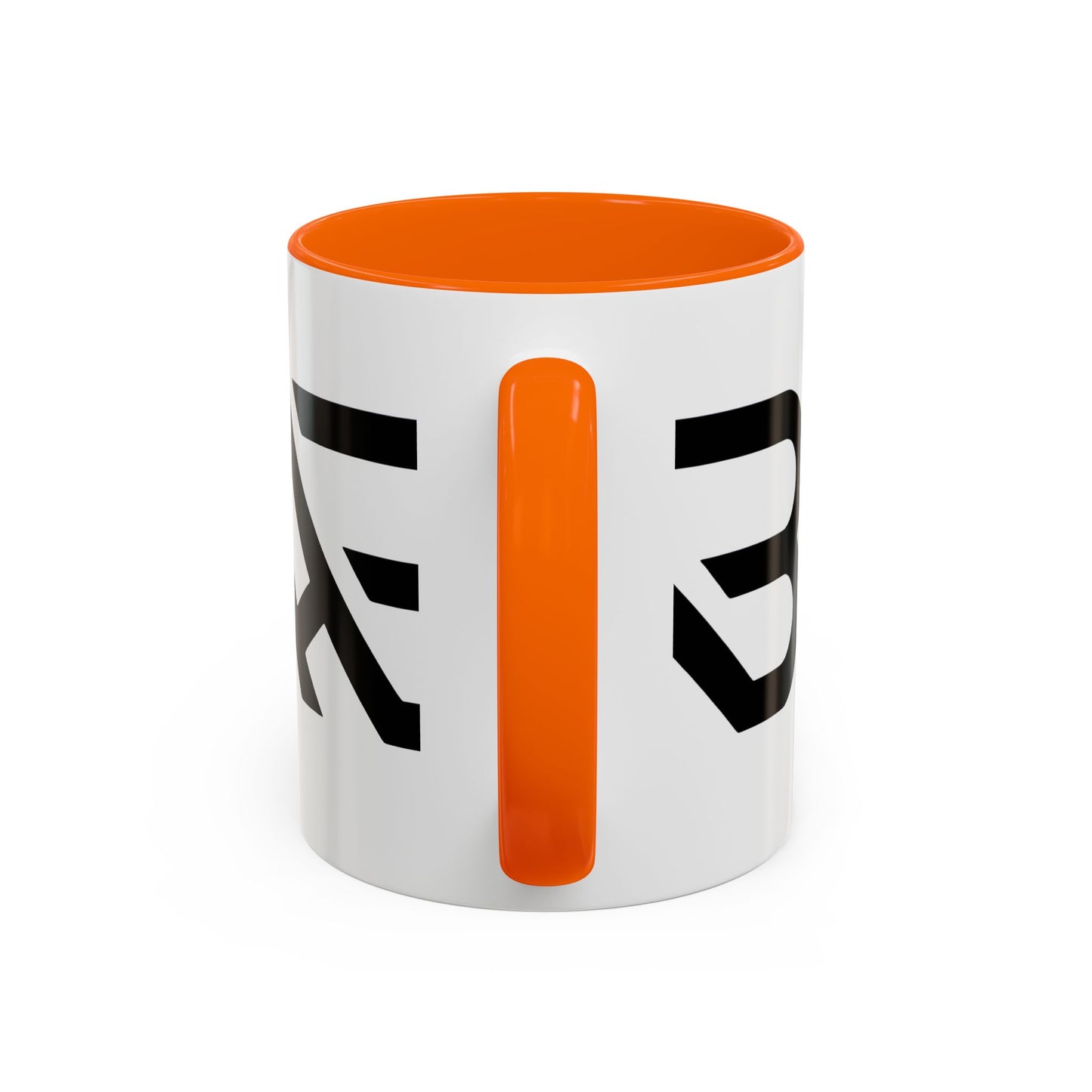 Modern Minimalist Accent Coffee Mug - Stylish Black & White Design, Perfect for Home & Office