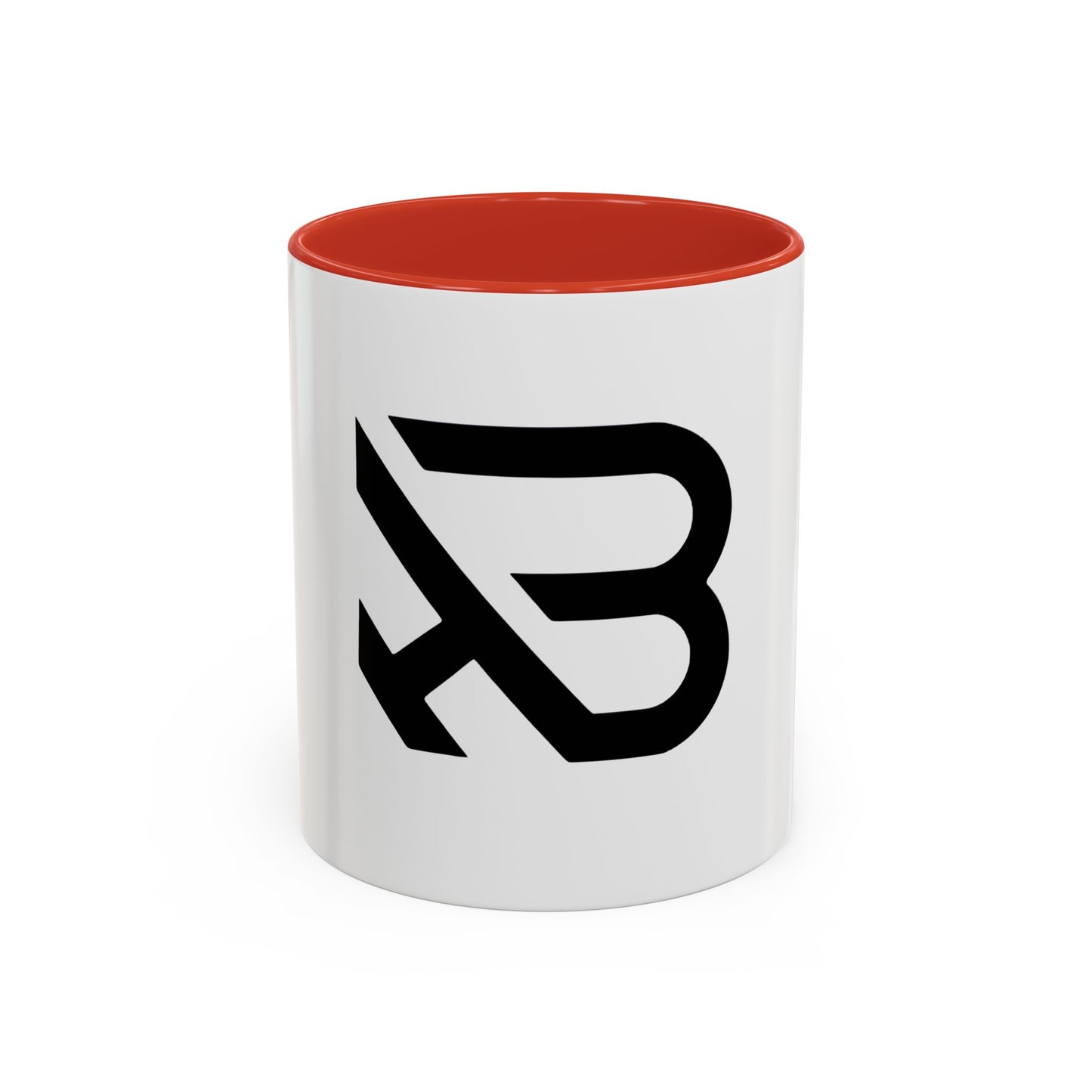 Modern Minimalist Accent Coffee Mug - Stylish Black & White Design, Perfect for Home & Office